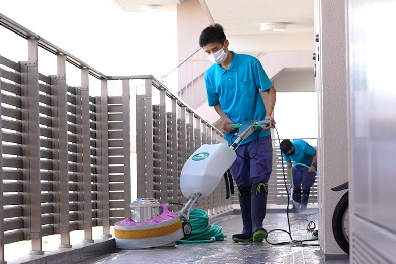 Regular Cleaning Using Environmentally Friendly Detergents